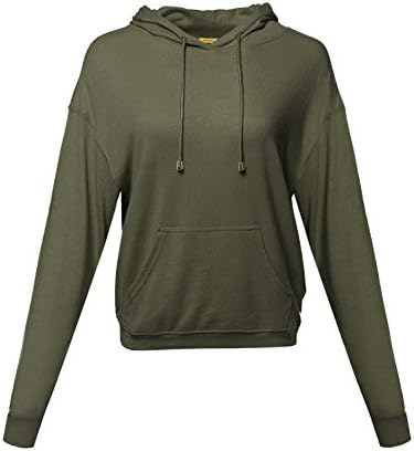 olive green sweatshirt womens