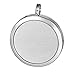 HooAMI Aromatherapy Essential Oil Diffuser Necklace - Stainless Steel Tree of Life Round Locket Pendant