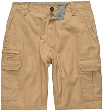 SUBCULTURE Textured Mens Cargo Shorts, Tobacco, 40