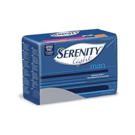 SERENITY LIGHT MAN COMFORT 15 PIECES INCONTINENZA MAN