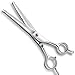 Gimars Upgrade 4CR Sharp Dog Grooming Scissors with Safety Round Tip - Heavy Duty Titanium Coated Stainless Steel Grooming Trimming Shears for Long, Short Hair on Face, Eyes, Collar, Paws, Cats, Pets