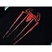 BELLO TUTTI Men's Slim Red Spider Black Sleeveless Shirts Tops