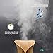 ASAKUKI 400ML Premium, Essential Oil Diffuser, Quiet 5-in-1 Humidifier, Natural Home Fragrance Diffuser with 7 LED Color Changing Light and Easy to Cleanthumb 1