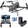 4K UHD Drone with GPS for Adult and Kids 2-Axis Self stabilizing Gimbal, Best Back to School Gift for Kids, 2 Batteries…