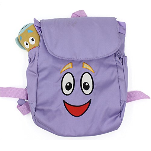 Buy Dora the Explorer Plush Backpack Bag, Jakpopin Plush Toddle