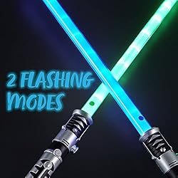 JOYIN 2-in-1 Light Up Saber, Sword for Kids, LED
