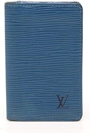 Amazon ルイ ヴィトン Louis Vuitton オーガナイザー ドゥ ポッシュ エピ カードケース レザー トレドブルー M 中古 Louis Vuitton ルイヴィトン シューズ バッグ