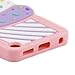 iPod Touch 6 Case, iPod Touch 5 Case, 3D Cute Cartoon Cherry Cupcakes Ice Cream Shaped Soft Rubber Silicone Shockproof Case Protector Skin Cover for iPod Touch 6th / 5th Generation (Pink)