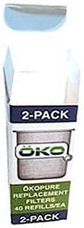 OKO H2O Womens Pure Replacement Filter (Quantity 4-2 Pack), White
