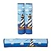 Seaside Nautical Black and White Lighthouse Appliance Handle Covers - Set of 3, Blue