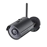 Amcrest ProHD Outdoor 1080P WiFi Wireless IP Security Bullet Camera - IP66 Weatherproof, 1080P (1920TVL), IP2M-842 (Black)