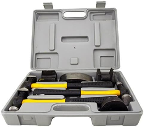Valley Heavy Duty 7-piece Auto Body Hammer & Dolly Kit with Fiberglass Handles by Valley Industries