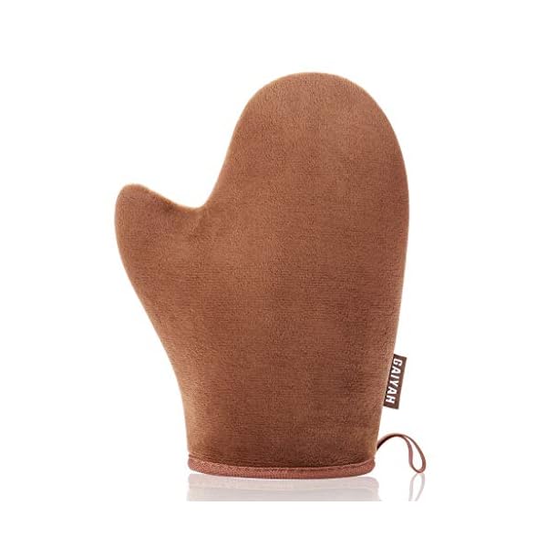 GAIYAH Self Tanning Mitt Tan Mitt - Double Sided Fake Tan Mitt Self Tan Mitt With Thumb Ultra Soft Tanning Mit