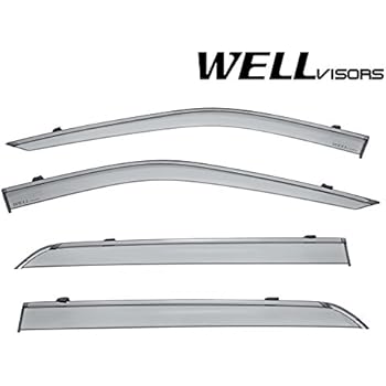 Amazon Com Wellvisors Side Window Wind Deflector Rain
