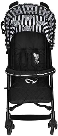 my babiie monochrome leopard stroller