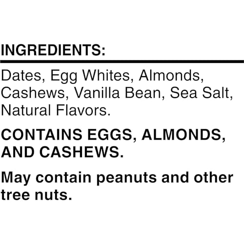RXBAR PROTEIN BARS, PROTEIN SNACK, SNACK BARS, VANILLA ALMOND, 22OZ BOX (12 COUNT)