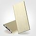 XYD Ultra-thin 20000mah Portable Charger Battery Power Bank for Iphone (Gold)
