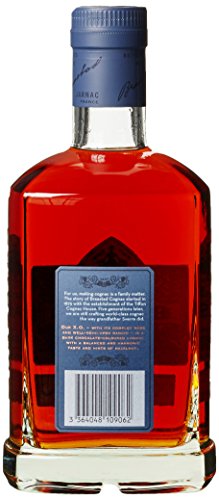 Braastad Cognac XO 40% vol. (1 x 0,7l) – 20 Jahre in Eichenholzfässern gelagert – Feinste Trauben aus der Petite und… – Bild 3