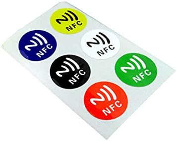 Taloit Smart NFC Tags Stickers Chip Adhesive 144 Byte 13.56MHZ Durable For Mobile Phone