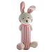 Godr Baby Rattle Plush Soft Toys Newborn Gift Crib toy 5.5in 2.7in Pink Rabbits Bunny - Christmas Baby Infant Toys Gift