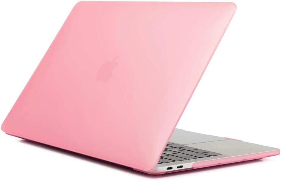 Compatible with MacBook Pro 16 Inch Case, (2019 Release) FugouSell Matte Hard Laptop Cover Case [Slim Fit] Protective Clear Cover Hard Plastic Shell Cover for New MacBook Pro 16 Pink