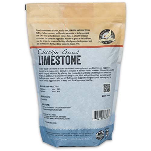 Scratch And Peck Feeds Cluckin' Good Limestone 8 Lbs AllNatural