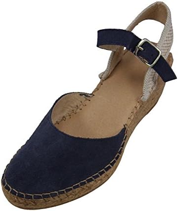 Alpargatus - Valenciana Leather Blue (40 EU / 9 - 9.5 US Women)