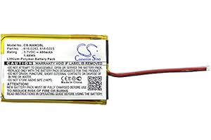 FYIOGXG Cameron Sino Battery for iPod Nano 2GB, iPod Nano 4GB, iPod Nano MA004LL/A, iPod Nano MA005LL/A, iPod Nano MA099LL/A, iPod Nano MA107LL/A 400mAh