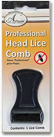 3 Pack Lice plastic comb for hair lice treatments by Armand Premium