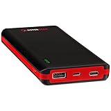 HyperGear USB-C + QC 2.0 Power Bank, High-Capacity 12000mAh Portable Battery and Charger, up to 3A Charging Speed. Compatible with USB Type-C devices (MacBook, ChromeBook Pixel), QC & non-QC devices