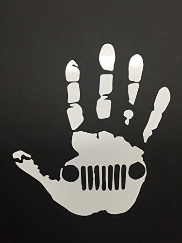 JEEP WAVE HAND VINYL STICKER / DECAL
