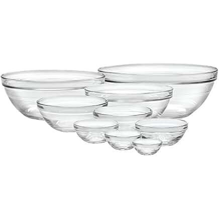 s well prep food glass bowls