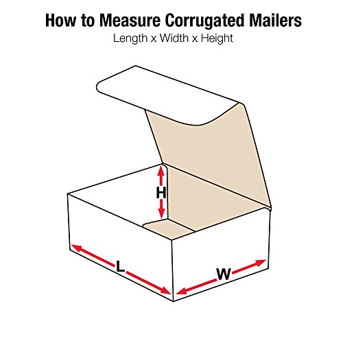 Box Partners Corrugated Mailers, 3" x 3" x 1", 50 Each per Bundle (M331) - Thumbnail 2