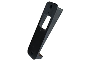 TEYOUYI Vinyl Siding Mount for Blink Doorbell, Angle Mount Wedge for Blink Video Doorbell (4" Standard Vinyl, Hardi Board, Aluminum, Cedar）Black