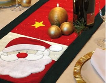 Centrotavola Natalizio In Feltro.Centrotavola Natalizio Amazon It Casa E Cucina