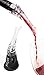 Red Wine Aerator by Pique Lifestyle, Perfect Pourer Diffuser and Decanter, Ideal Filter to Open Up Red and White Wine, Instantly Pumps Air Into Every Glass, Spout Fits All Wine Bottles, Includes Stand