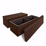 Otto & Ben [2pc Set Folding Toy Box Chest with
