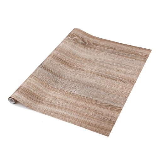 90cm x 5m d-c-fix SONOMA OAK LIGHT sticky back plastic vinyl wrap film (200-5595)