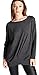 Cherish Brushed Round Drop Shoulder Sweatshirt With Front Pleat T16847