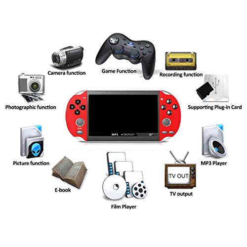 Womdee Handheld Game Console with Built in 200 Games,4.3inch Double Joystick Classic Arcade Retro Game Player Support Download Games,8GB Portable Video Games Player for Kids Birthday Gifts Presents - Thumbnail 6