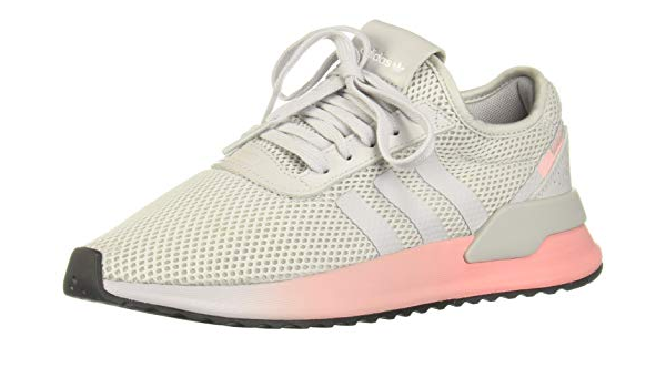 adidas grey pink trainers