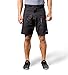 Bpbtti Mens Baggy MTB Mountain Bike Shorts with Removable Biking Bicycle Cycling Padded Liner Short (Black, Waist 35-37