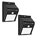 Solar Motion Sensor Lights ,Shengsite 2 Pack Motion Detector 12 Led Outdoor lights Solar Powered Waterproof Wireless Security Wall Light for Fence,Garden,Patio,Deck,Yard,Driveway,Street