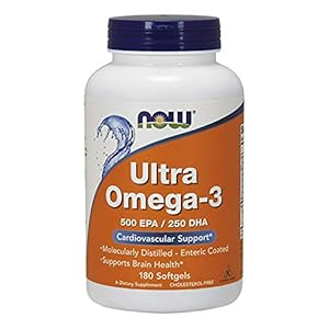 Now Foods Ultra Omega-3 Softgels, 180-Count