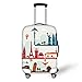 Bigcardesigns Spandex Travel Luggage Protective Covers for 26