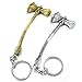 VNFLY Nidavellir 2-Pack Stormbreaker Keychain Ax Keychain Avengers Thor Hammer Keychain Hammer Key Ring