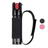 SABRE RED Pepper Gel Spray - Police Strength - Runner with Adjustable Hand Strap (Max Protection - 35 bursts, up to 5x's More)