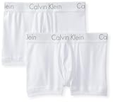 Calvin Klein Men's Body 2-Pack Trunk, White, Large