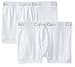 Calvin Klein Men's Body 2-Pack Trunk, White, Large