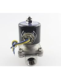 akent AC110 V eléctrico válvula solenoide TNP, latón, normalmente cerrado para el aire agua Petróleo